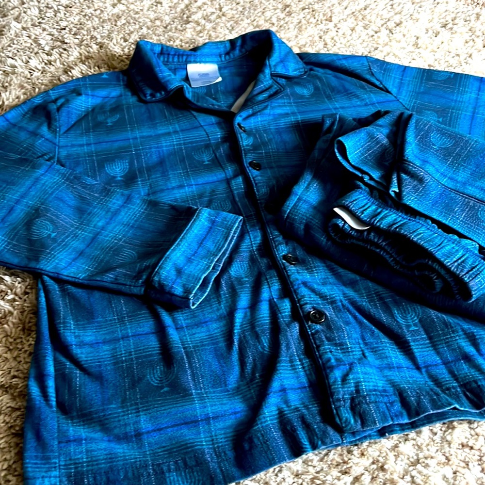 2 Piece Flannel Hanukkah Pajamas
